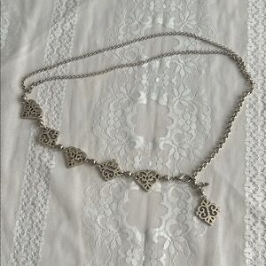 VINTAGE BRIGHTON Geneva heart  belt 36 RETIRED